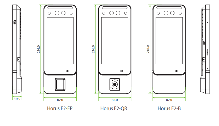 розміри Horus E2-B