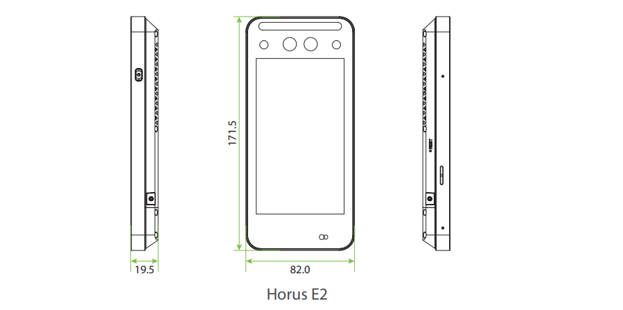 Horus E2 розміри