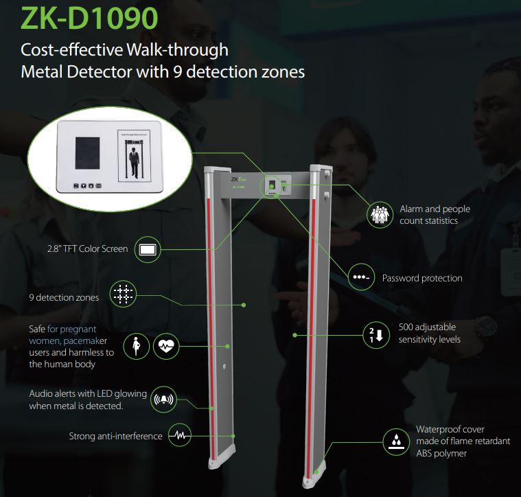 Арочний металодетектор ZK D1090